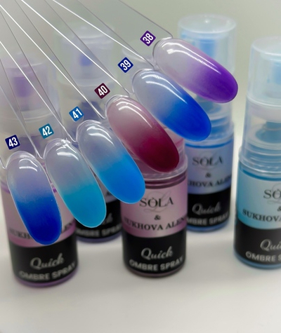 Sola Quick Ombre Dry Spray 38 - Сухой Спрей-омбре для градиента, 10мл