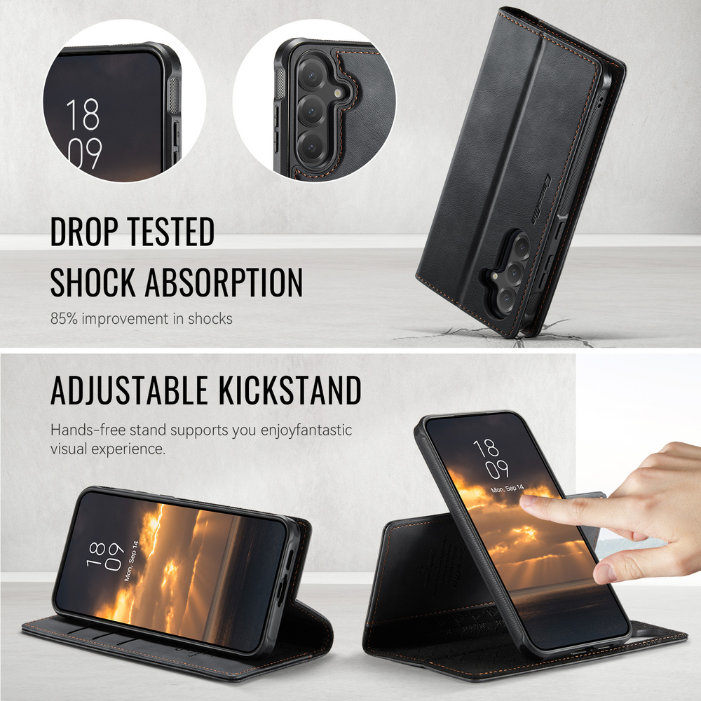 Чехол-кошелек CaseMe 2 in 1 MagSafe Samsung Galaxy S25+