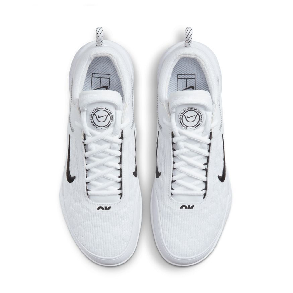 Мужские кроссовки теннисные Nike Zoom Court NXT - white/black