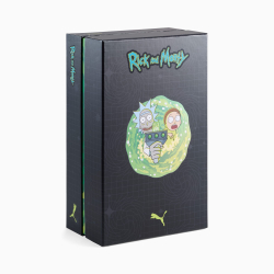 PUMA X RICK AND MORTY КРОССОВКИ УНИСЕКС RS SURGE, БЕЖЕВЫЙ