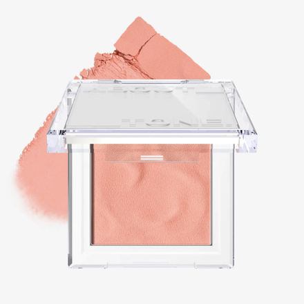 ABOUT TONE Пудровые румяна Fluffy Wear Blusher 05 Daily Coral