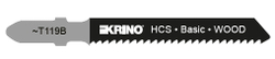 Полотно по дереву для лобзика T119B HCS 76х2 набор 3шт. Krino 23600100