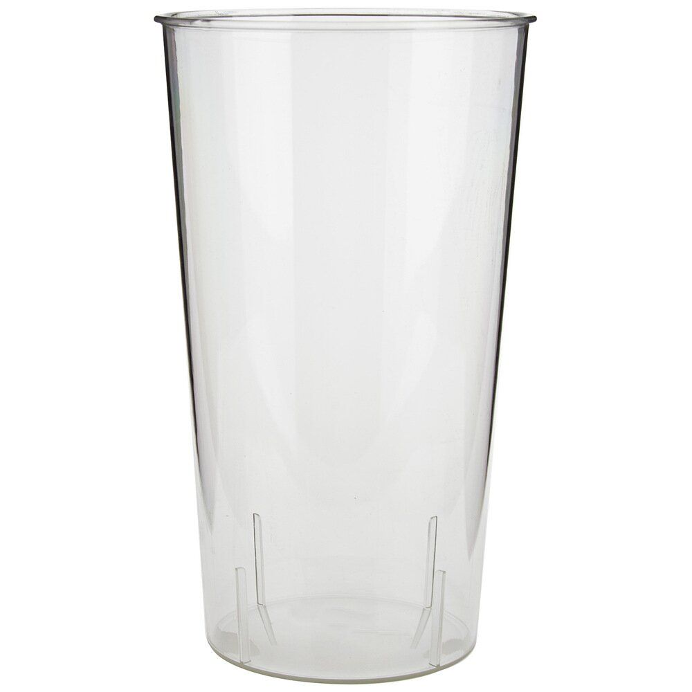 Вазон "Cone" (пластик) D21xH38см (Прозрачный)