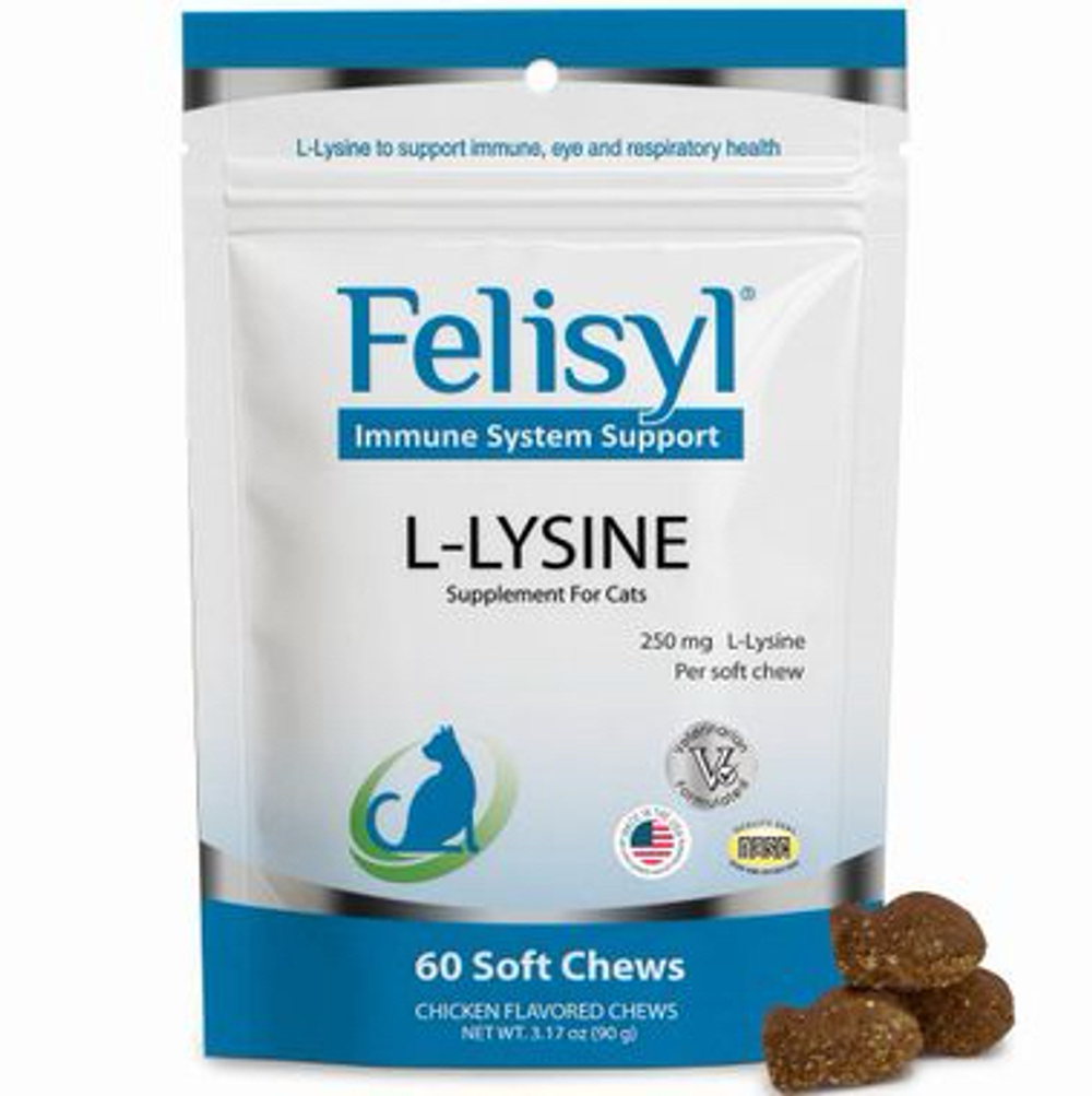 Felisyl L-lysin  Фелисил, л-лизин в лакомстве 90 г (уп. 60 шт)