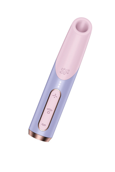 Мини-вибратор с 3D пульсацией Satisfyer Bold Kiss розовый 12,5 см