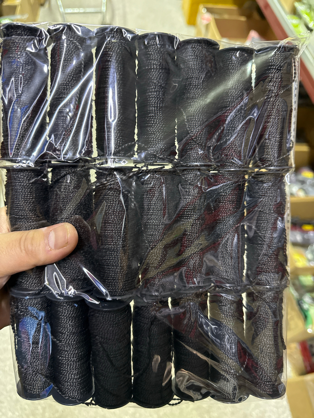 Нить капроновая черная