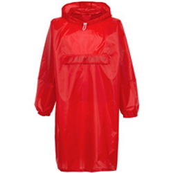 Дождевик-анорак Alatau, красный, единый размер