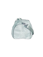 Сумка дорожная зелёная из плотного текстиля вместительная QOZA