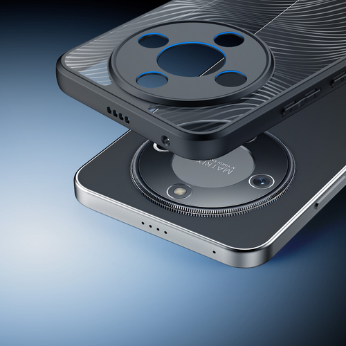 Прозрачный усиленный чехол для смартфона Honor Magic 8 Lite, X9d и X70, серия Aimo Series от Dux Ducis