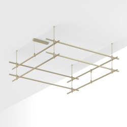 Основание ART-APRIORI-QUADRAT-2-ROD-400-2000x2000 (OG) (Arlight, IP20 Металл, 3 года) 054422