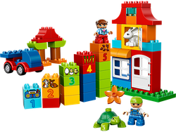 LEGO Duplo: Набор для веселой игры 10580 — Deluxe Box of fun — Лего Дупло