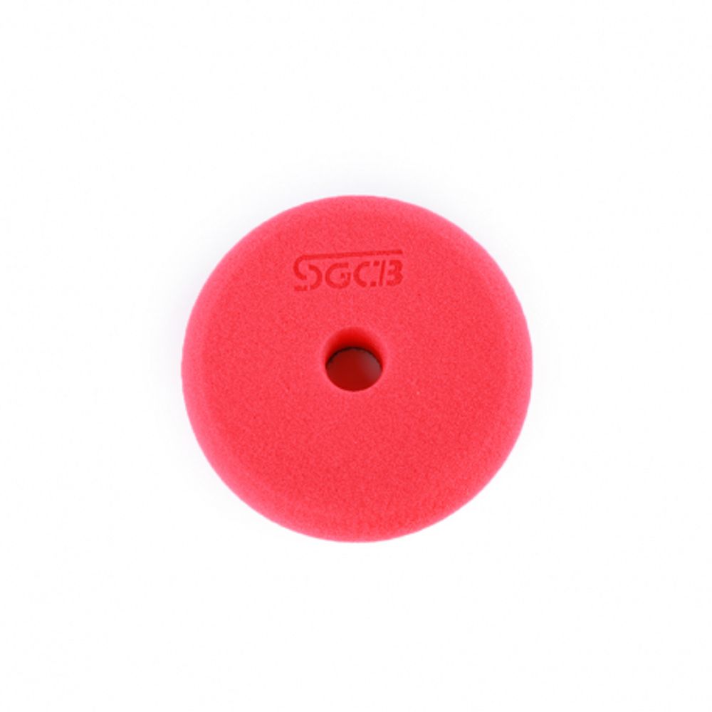 SGCB RO/DA Foam Pad Red - Полировальный круг финишный красный 75/85 мм