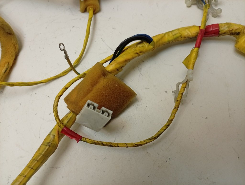 WF8590NFW кт62 Проводка для стиральной машины Samsung DC93-00237D б/у