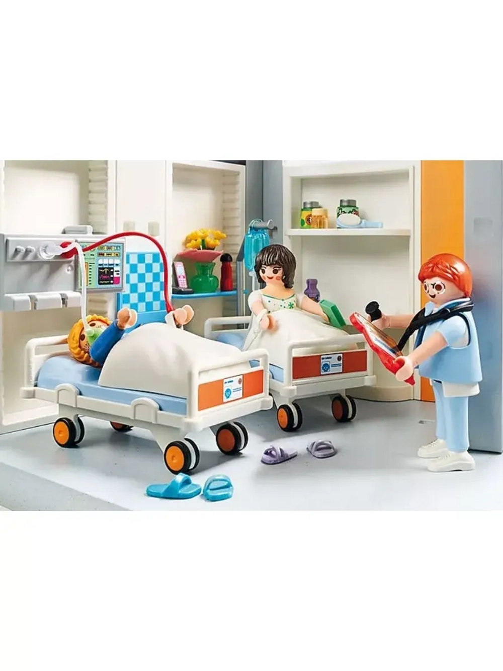 Набор Больничное крыло с мебелью Playmobil 70191 свет
