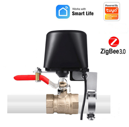 Электропривод шарового крана Tuya Zigbee Smart Life, умный кран с Алисой /Zigbee