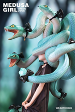 Девушка Медуза Зелёная Гадюка / Medusa Girl Green Viper