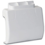 Отвод широкий от каналов 70х22 или 90х25 к 6-мод. коробке "Brava"