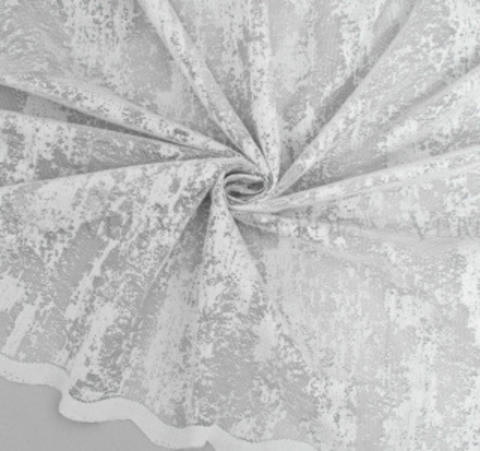 D-S210001 сетка жаккард  мрамор (1#) белый НЕТ