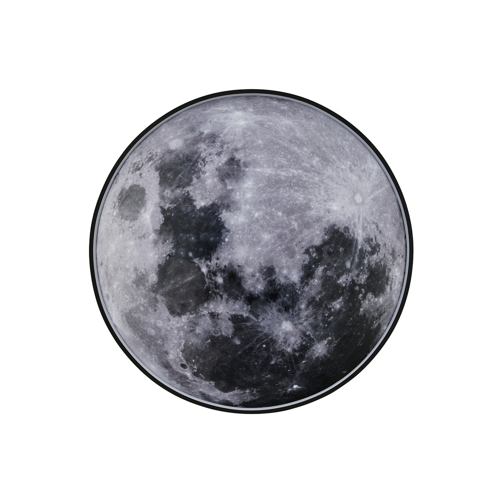 Настенно-потолочный светодиодный светильник 47Вт, 3760Лм, 4000К, Ra>80,  металл/силикон, чёрный