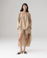 Шорты из батиста