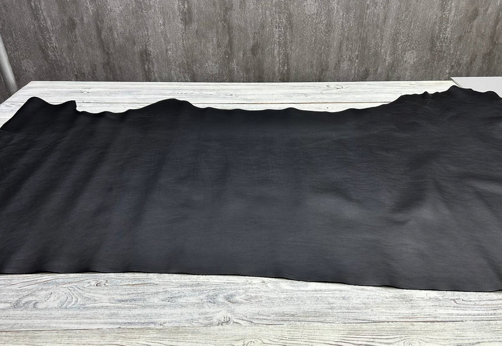 Наппа цв. Черный / Nappa Soft Nero, толщ. 1,4-1,6 мм, натуральная кожа