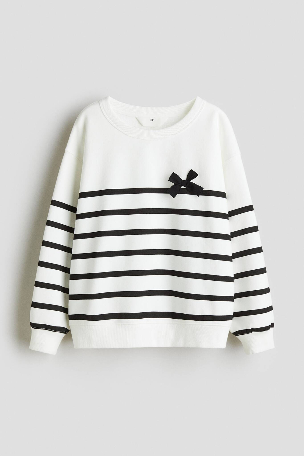 H&M Толстовка с принтом, белый