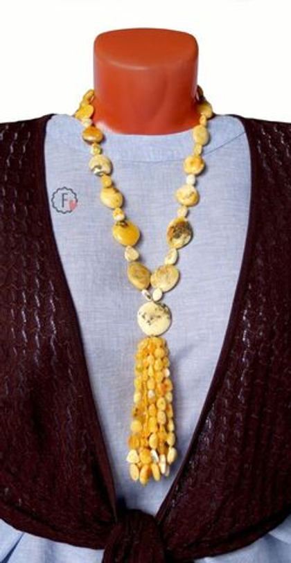 бусы из янтаря (я-0563-56)