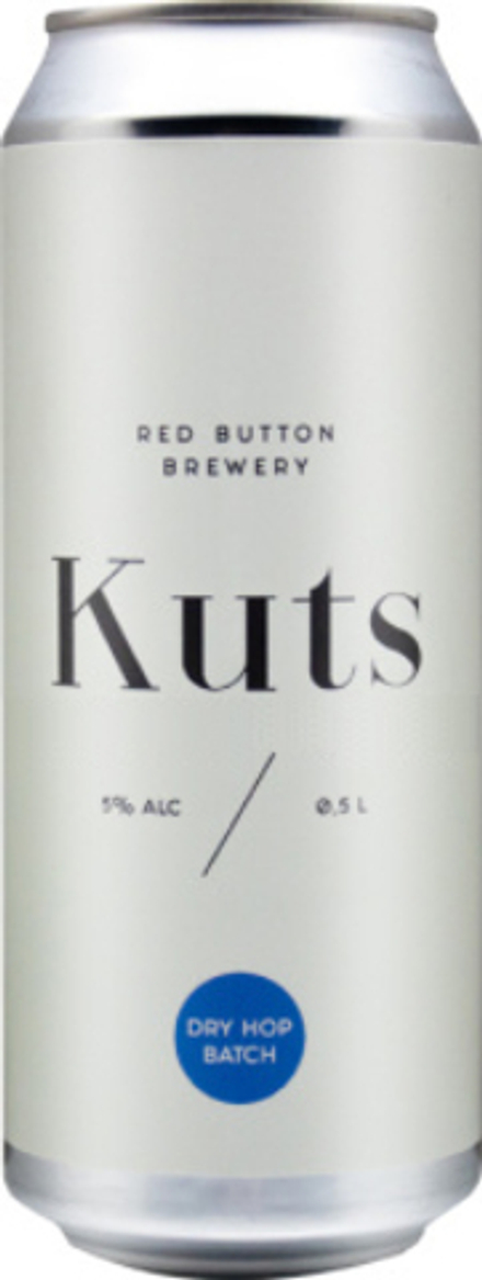 Пиво Рэд Баттон Катс Драй Хоп Батч / Red Button Kuts Dry Hop Batch 0.5 - банка