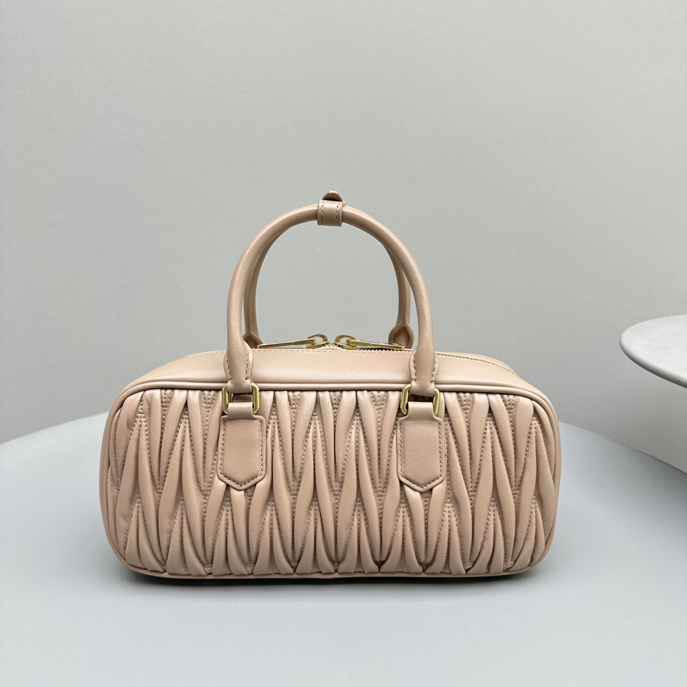 Miu Miu Arcadie Matelasse Nappa Leather Bag 27 cm