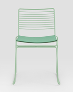 Стул обеденный Danny зеленый с подушкой