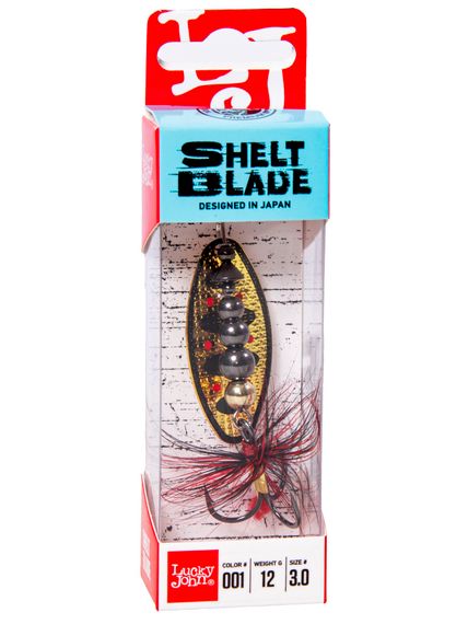 Блесна вращающаяся Lucky John SHELT BLADE 03 12.0г 001