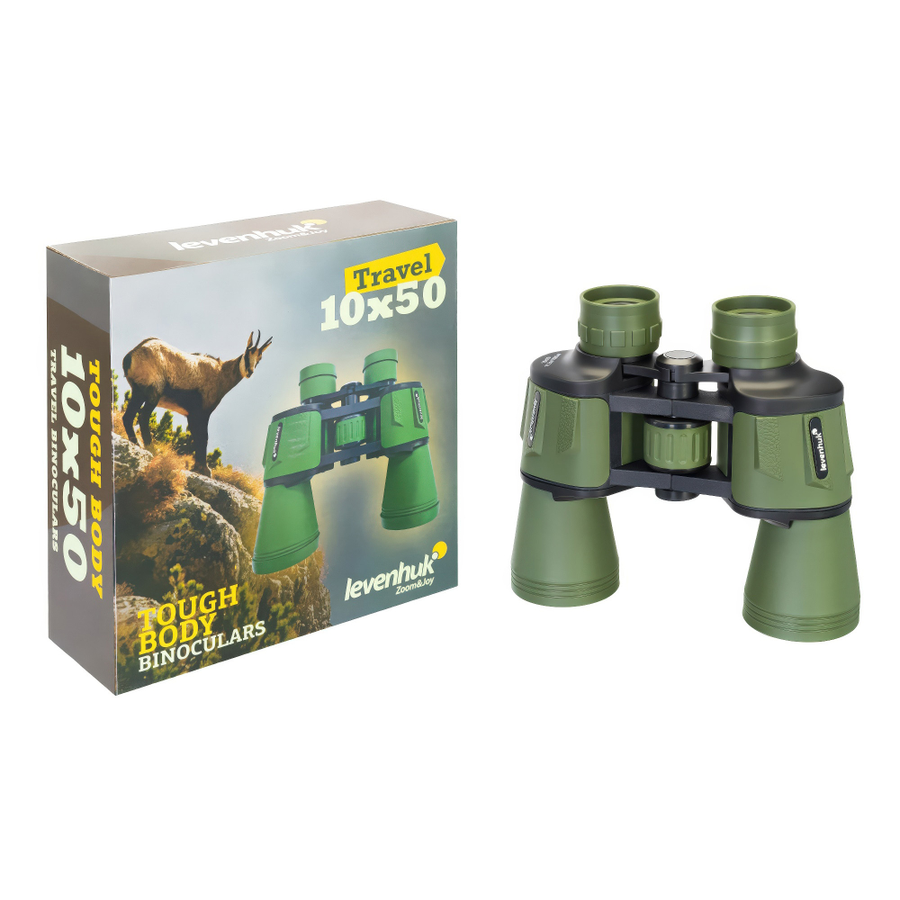 Бинокль Levenhuk Travel 10x50 - Широкое поле зрения