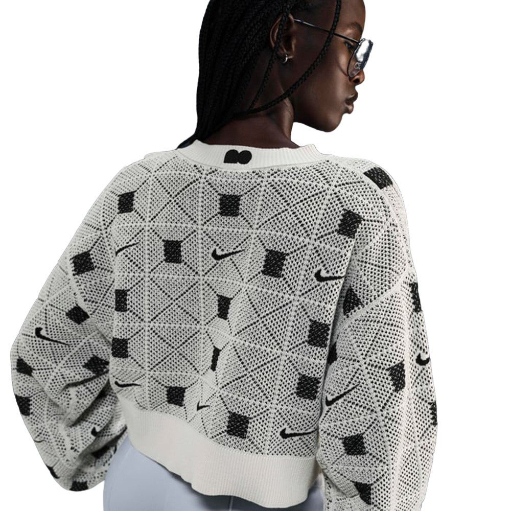 Баскетбольная женская толстовка Nike Naomi Osaka Sweater White