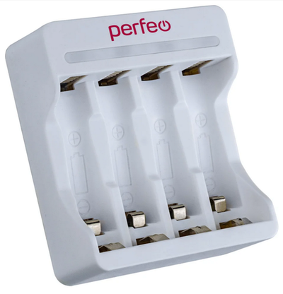 Зарядное ус-во для аккумуляторов Perfeo PF-UN-410 (USB)