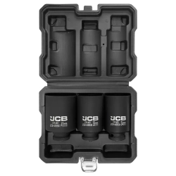 Набор головок ударных глубоких 3пр. 1/2''6pt JCB JCB-4035-5MPB