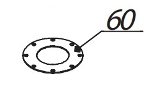 Прокладка, артикул 88500007