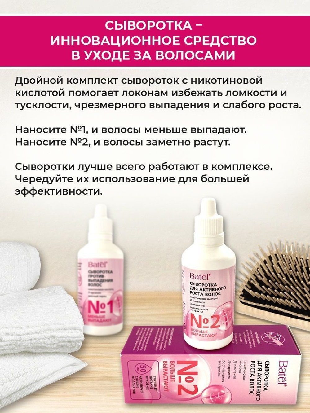 Batel. Набор "Укрепление волос"