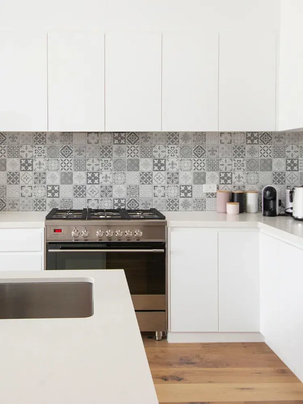 Декоративная стеновая панель ПВХ Пэчворк Грэй 482х482 мм