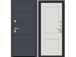 Дверь входная Porta R-3 8/K42 Graphite Pro/Alaska/Nardo Grey