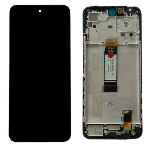 Дисплей для Xiaomi Redmi 12 4G (23053RN02Y) с рамкой Черный - OR X-Lux