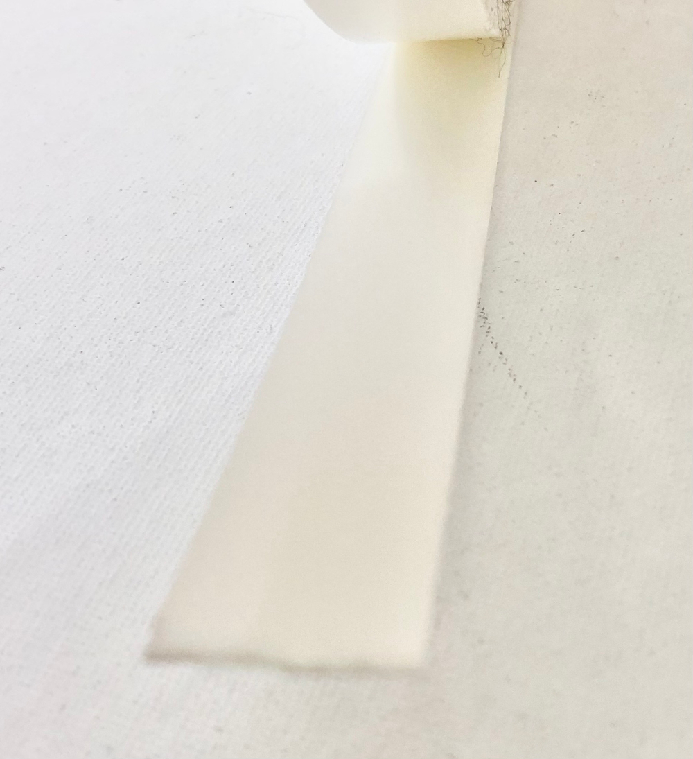 Скотч двусторонний для крепления ткани на  трубу 12 мм