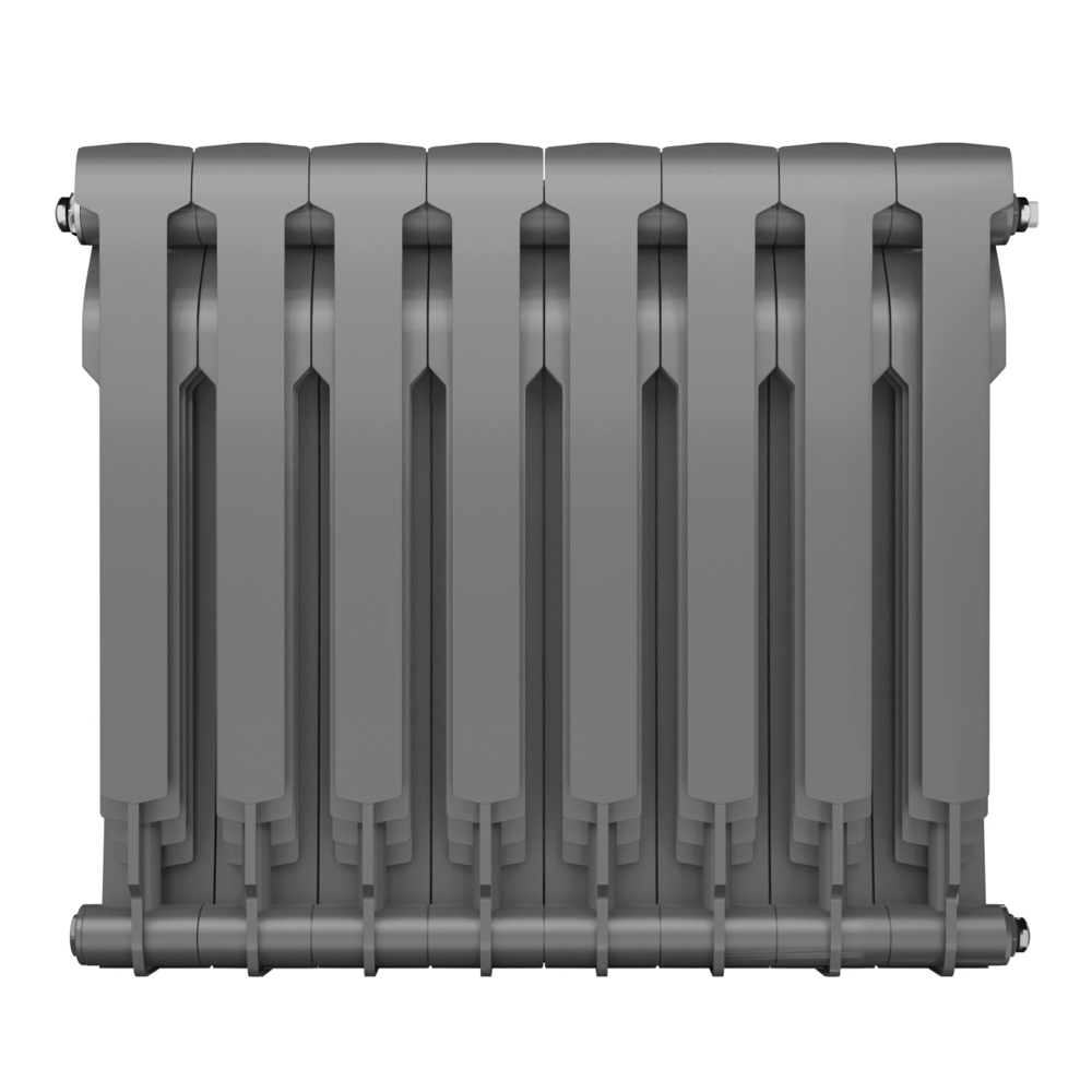 Радиатор биметаллический Royal Thermo BiLiner 500 Silver Satin 8 секций