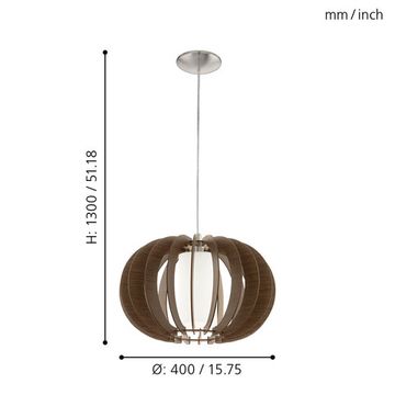 Подвесной светильник 1*E27 95591 никель матовый STELLATO 3 Eglo