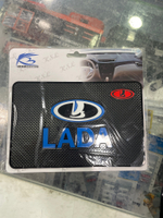 LADA синий / Коврик на панель (1 шт.) 60 гр. 23*23*2