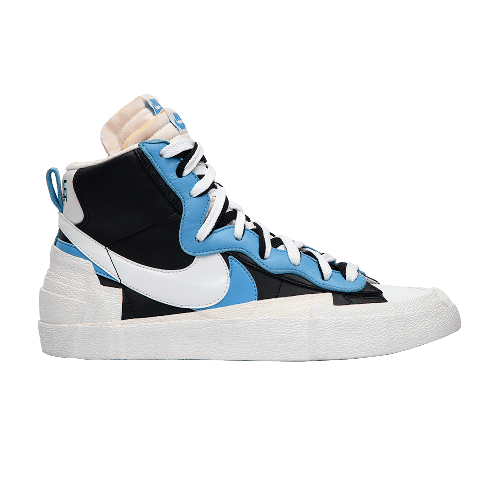 Кроссовки Sacai X Nike Blazer Black Blue