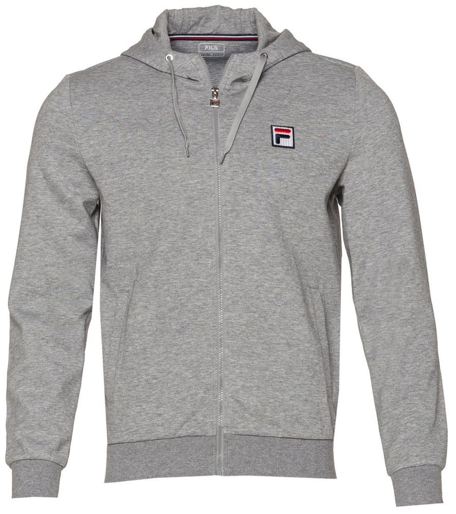 Мужская теннисная кофта Fila Sweatjacket Eddy M - grey