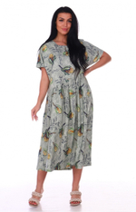 [m]Туника женская цветы ТН0006