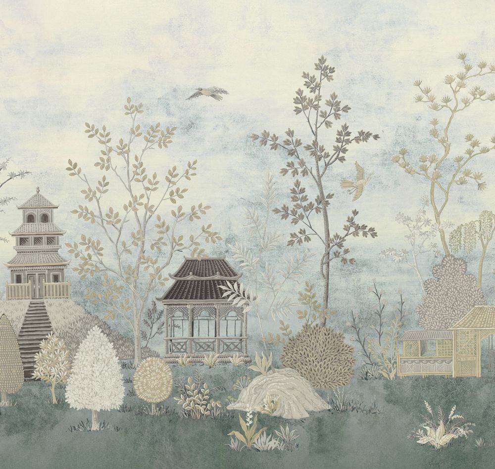 Панорама Сад уединения панно