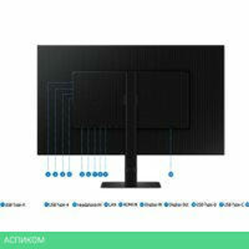 Монитор Samsung ViewFinity S6 LS32D600EAUXEN