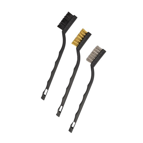 (LERATON) Набор из 3-х щеток жестких, пластик+металл